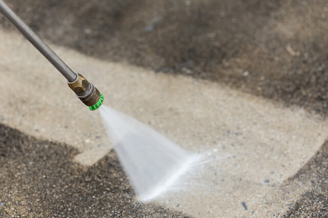 parking lot pressure washing in portland