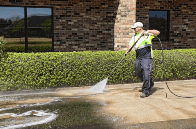 commercial concrete cleaning in portland